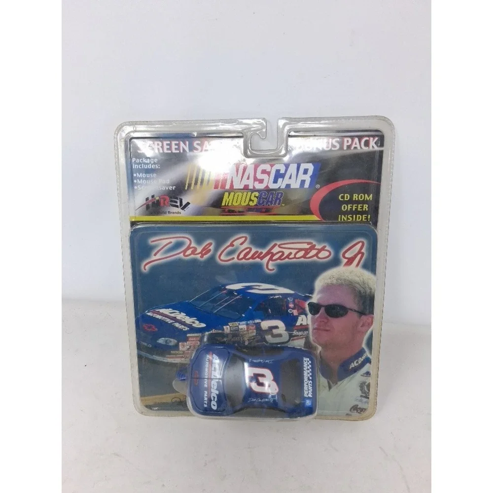 NASCAR Dale Earnhardt Jr Mouscar Racing Mouse nd Mouse Pad Set ACDelco 3 1999. M